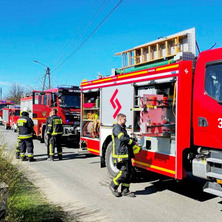 Pożar w budynku mieszkalnym. Doszło do zwarcia instalacji