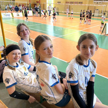 Pierwszy turniej minisiatkówki w tym sezonie. Mnóstwo radości z gry