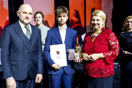 Ubiegłoroczne spotkanie ze stypendystami, fot. Szymon Zdziebło/tarantoga.pl dla UMWKP